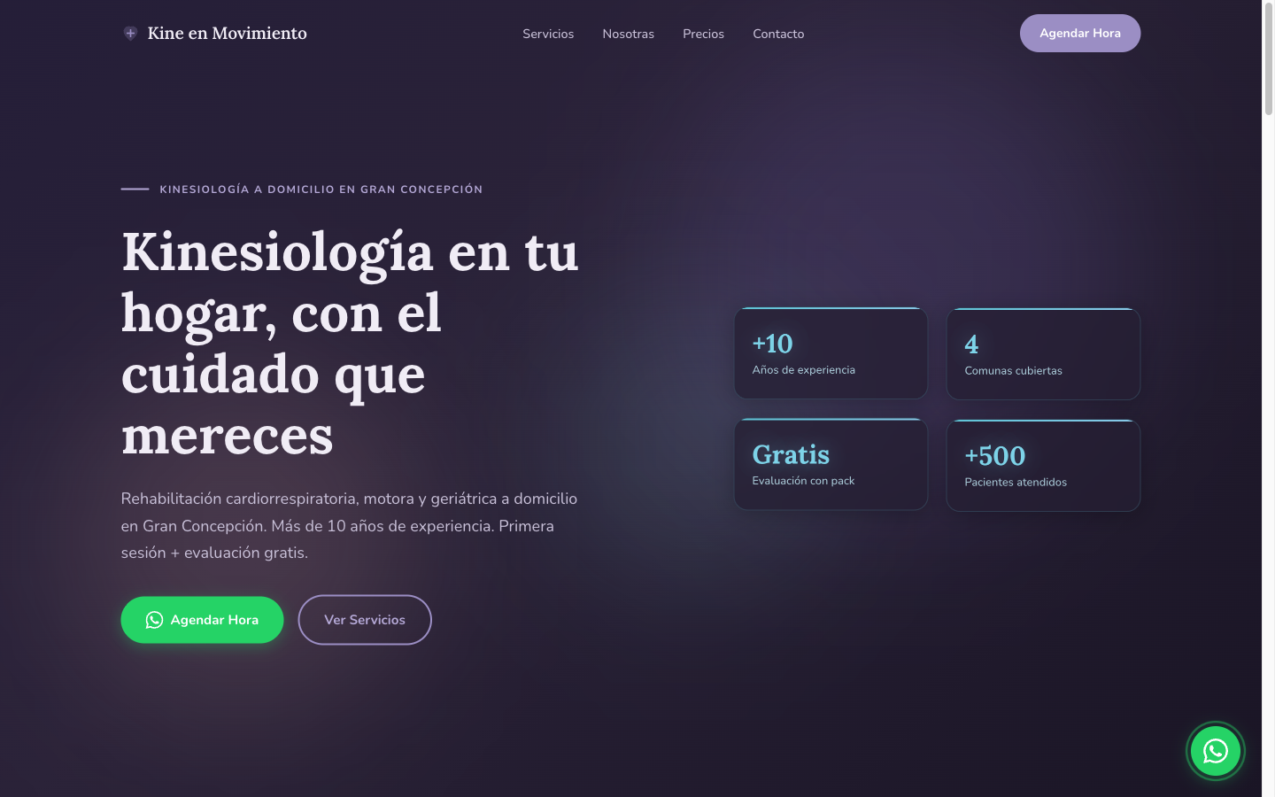 Kine en Movimiento - Kinesiología a Domicilio